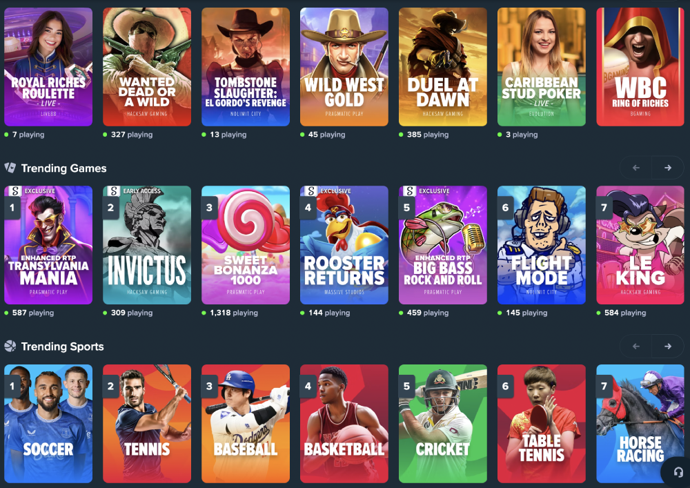 Stake.in Homepage image 19